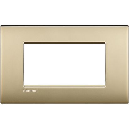 Tapa L&L Air 4P Oro Satinado LNC4804OF — BTicino — Bticino