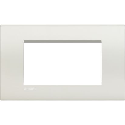 Tapa L&L Rectangular 4P Blanco LNA4804BI — BTicino — Bticino