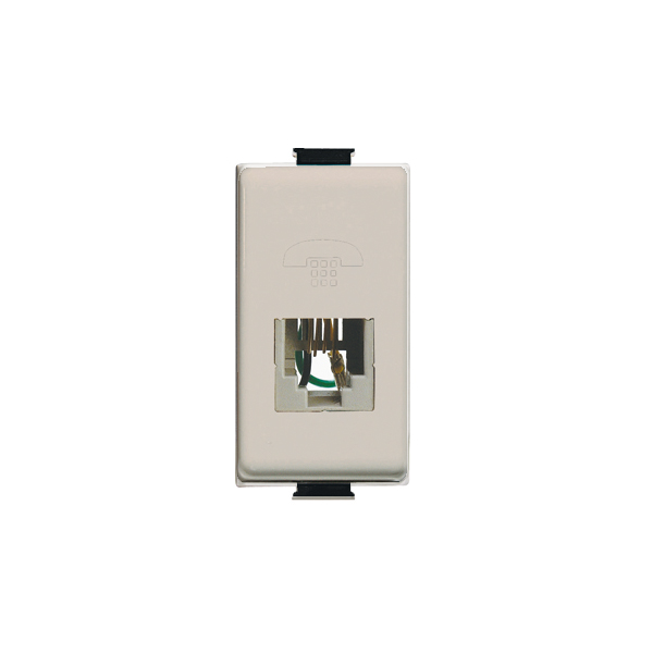 Conector Telefonico RJ11 Matix Color Beige AM5982CBE — BTicino — Bticino