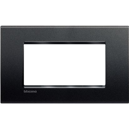 Tapa L&L Rectangular 4P Antracita LNA4804AR — BTicino — Bticino