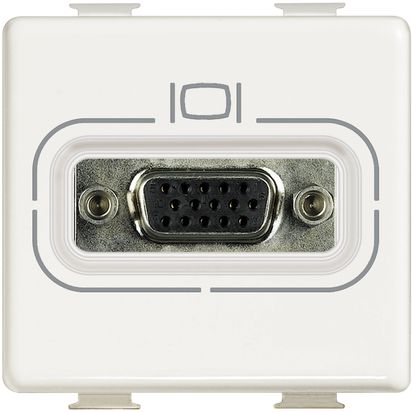 Conectores Audio Video HD15 Matix Color Blanco AM4282 — BTicino — BTicino