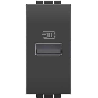 Cargador USB a 15W Livinglight Antracita L4191A — BTicino — BTicino