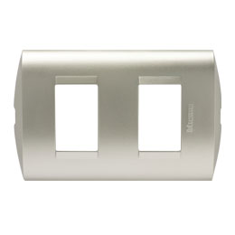 Placa 2 Modulo Modus Style Color Blanco/perla AE5S2ENA — BTicino — BTicino