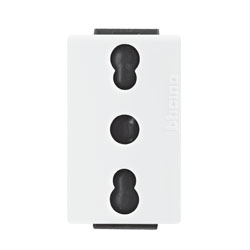 Enchufe Hembra Modus Style Color Blanco AE2180EB — BTicino — BTicino