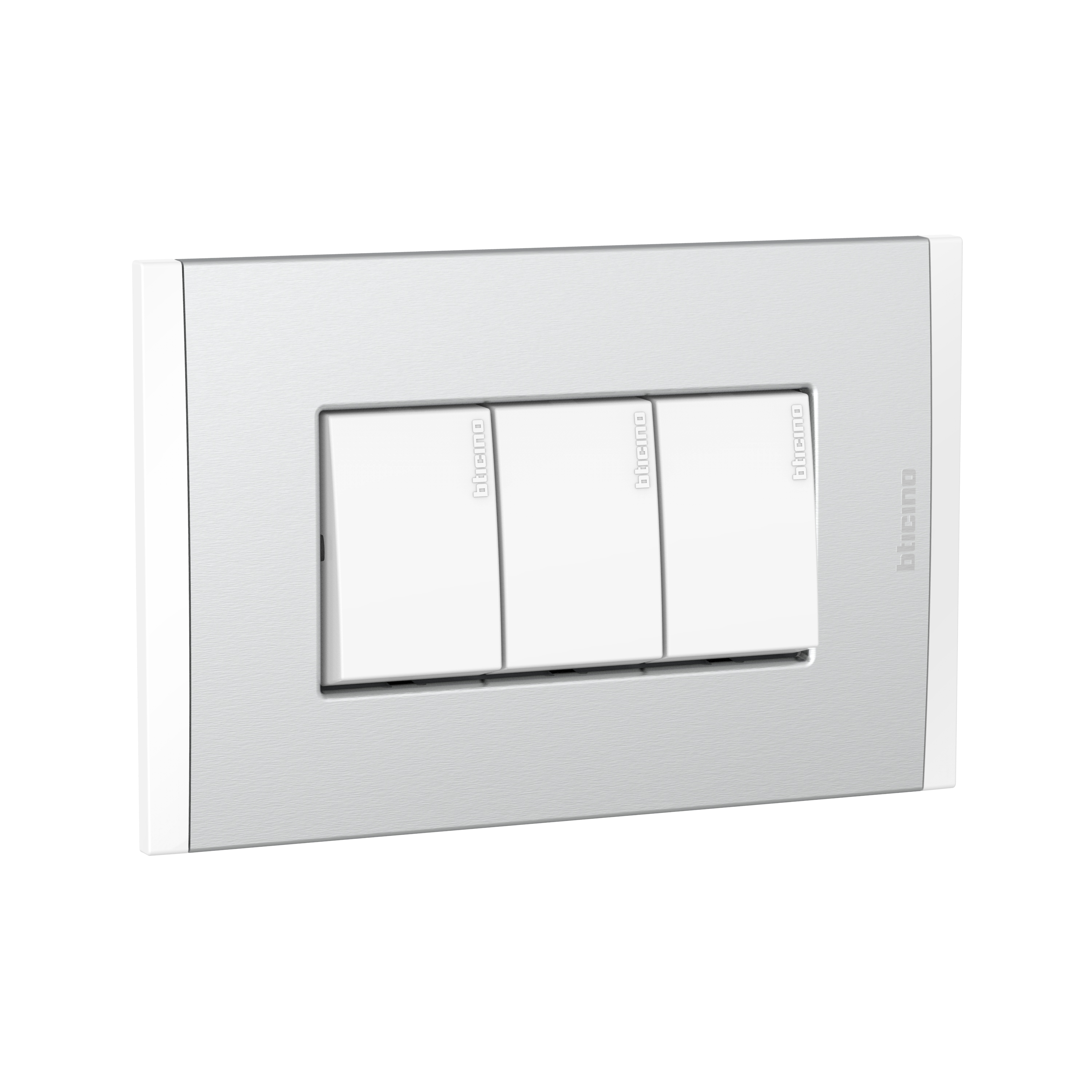 Interruptor Triple 10AX Blanco PL3P Meta AF2300EBMN — BTicino — BTicino