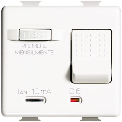 Diferencial 10A Montaje Placa Matix 230V Color Blanco AM5250S — BTicino — BTicino