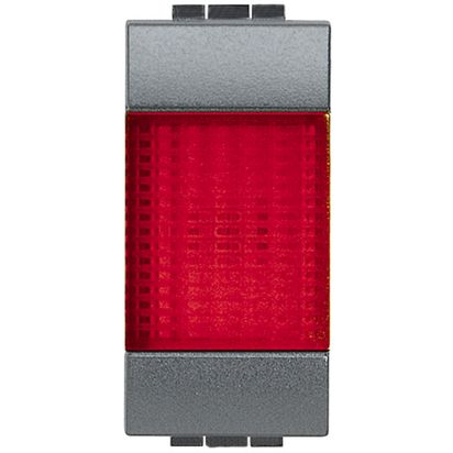 Piloto Mod L&L Dif Rojo L4371R — BTicino — BTicino