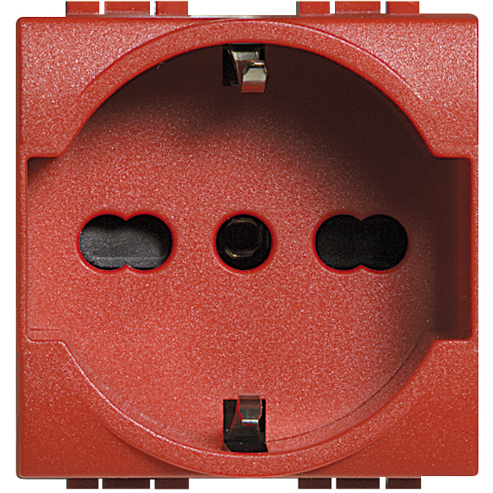 Hembra Mod L&L Schuko 10/16A Rj L4140_16R — BTicino — BTicino