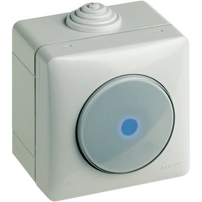 Pulsador Sobrepuesto Idrobox Plus Intemperie 26005 — BTicino — BTicino