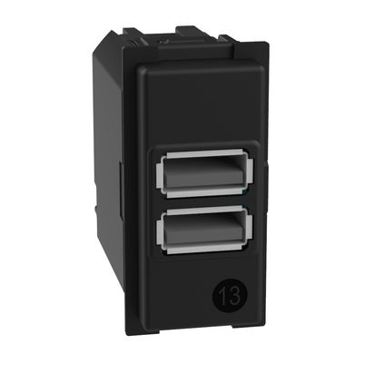 Carg USB Doblnow Ta+a 1 Mod K4191AA — BTicino — BTicino