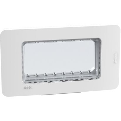 Placa IP55 4M Blanco 28604W — BTicino — BTicino