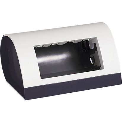 Caja Portamodulos 4 Modulos para Puestos de Trabajo Linea Living Light Color Blanco 150433 — BTicino — BTicino