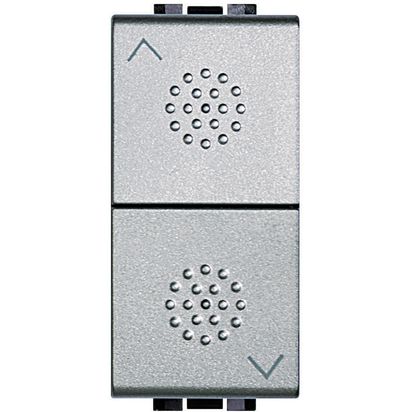 Pulsador Mod L&L 10A Na/na Doble Con Intbl NT4037 — BTicino — BTicino