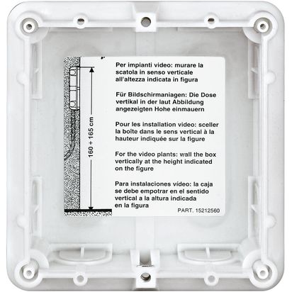 Caja Emb New Sfera 1MOD 350010 — BTicino — BTicino