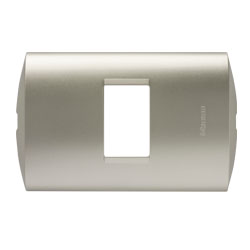 Placa 1 Modulo Modus Style Color Blanco/perla AE5S1ENA — BTicino — BTicino