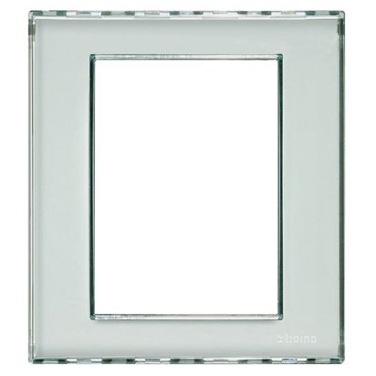 Placa Transparente 3+3 Modulos Livinglight LND4826KR — BTicino — BTicino