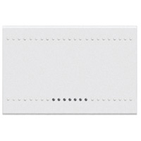 Cubretecla L&L 3P Bl Lumin Alta N4915M3LN — BTicino — BTicino
