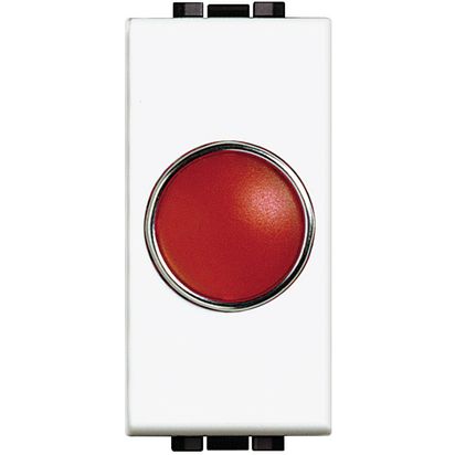 Piloto Mod L&L Dif Rojo N4371R — BTicino — BTicino