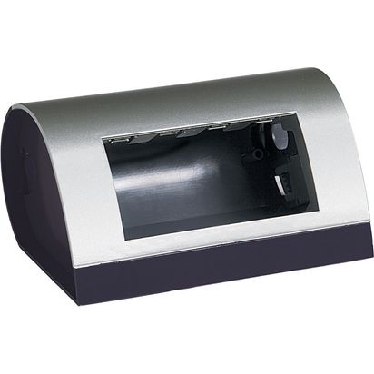 Caja Portamodulos 4 Modulos para Puestos de Trabajo Linea Living Light Color Tech 150434 — BTicino — BTicino