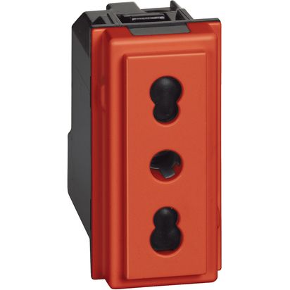 Toma Roja 10/16A KR4180 — BTicino — BTicino