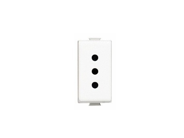 Hembra Triple Titanio Claro/beige SAM5113U3BTF — BTicino — BTicino