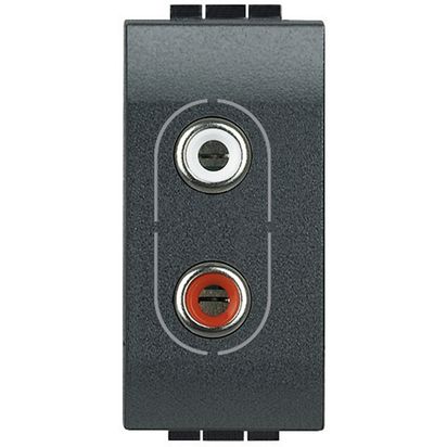 Hembra Mod L&L Rca Audio Ng L4281 — BTicino — BTicino