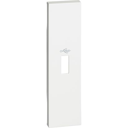 Cubre Mod Ext Bl USB 1 Mod KW10P — BTicino — BTicino