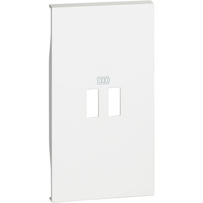 Cubre Mod Bl USB 2 Mod KW12C — BTicino — BTicino