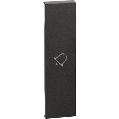 Cubre Tec Negro 1 Mod Sin Timb KG01D — BTicino — BTicino