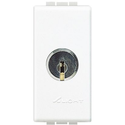 Interruptor MOD L&L 9/12 C/LLAVE BL N4012 Bticino — BTicino