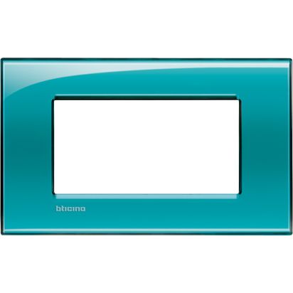 Tapa L&L Rectangular 4P Verde LNA4804VD — BTicino — BTicino
