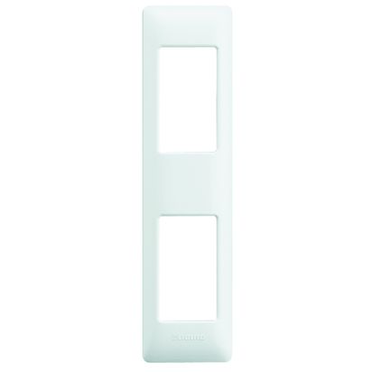 Placas para Perfiles 2 Modulos Livinglight Color Blanco LND4812BI — BTicino — BTicino