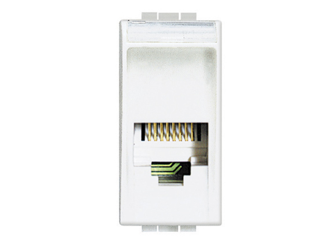 Hembra Mod L&L RJ-11 Bl N4258_11N — BTicino — BTicino