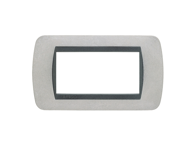 Tapa Matix Gris Perla 4P AM4804GP — BTicino — BTicino