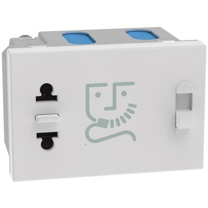 Toma para Afeitar 230V Blanco JW4177 — BTicino — BTicino