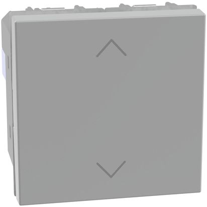 Interruptor Conmut 2 Módulos Cortina Gris JG4029 — BTicino — BTicino