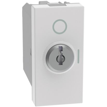 Interruptor 2P 16AX con Llave Blanco JW4012 — BTicino — BTicino