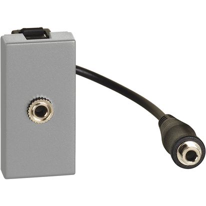 Conector Jack 3,5 Gris JG4280 — BTicino — BTicino