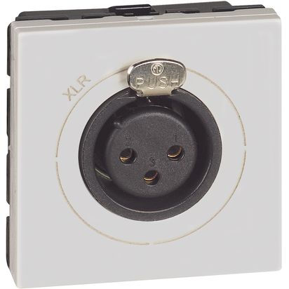 Conector Xrl 3 Pin H Blanco JW4295 — BTicino — BTicino