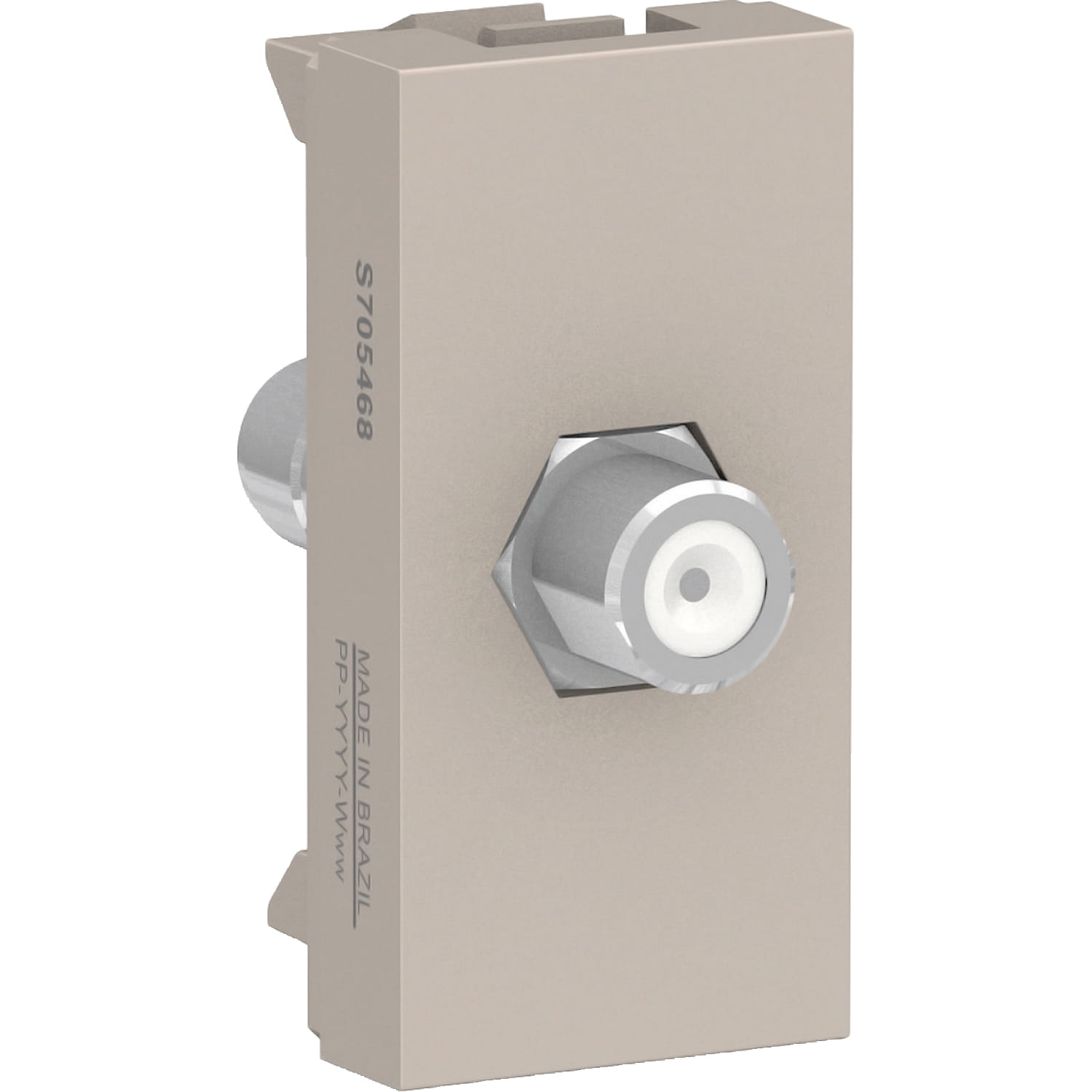 Toma Coaxial Tv Orion 1 Modulo, Beige S70546864 — Schneider Electric — Schneider Electric