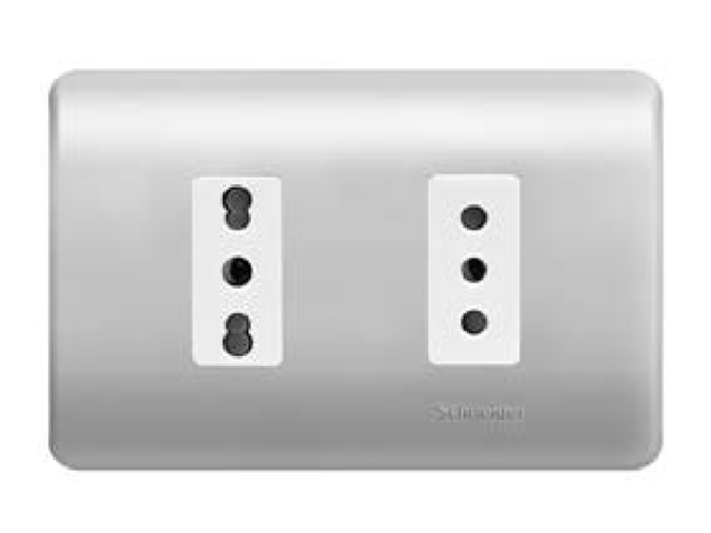 Enchufe Hembra Doble 10+16A 250V Armado Lien/blanco Genesis MWD69943 — Schneider Electric — Schneider Electric