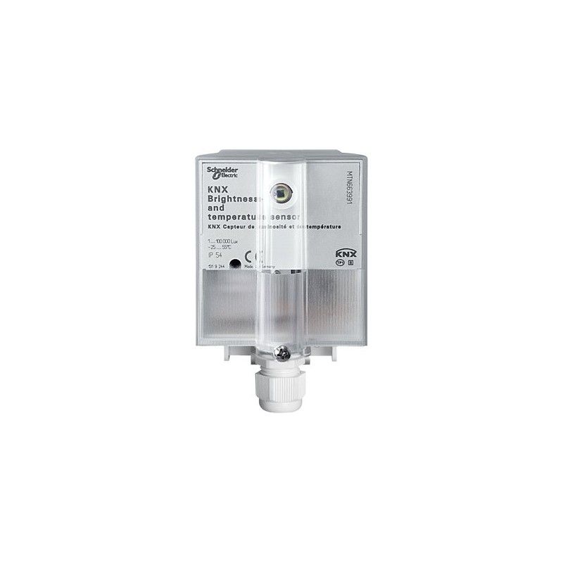 Sensor Knx de Luminosidad y Temperatura Montaje Exterior IP54 MTN663991 — Schneider Electric — Schneider Electric