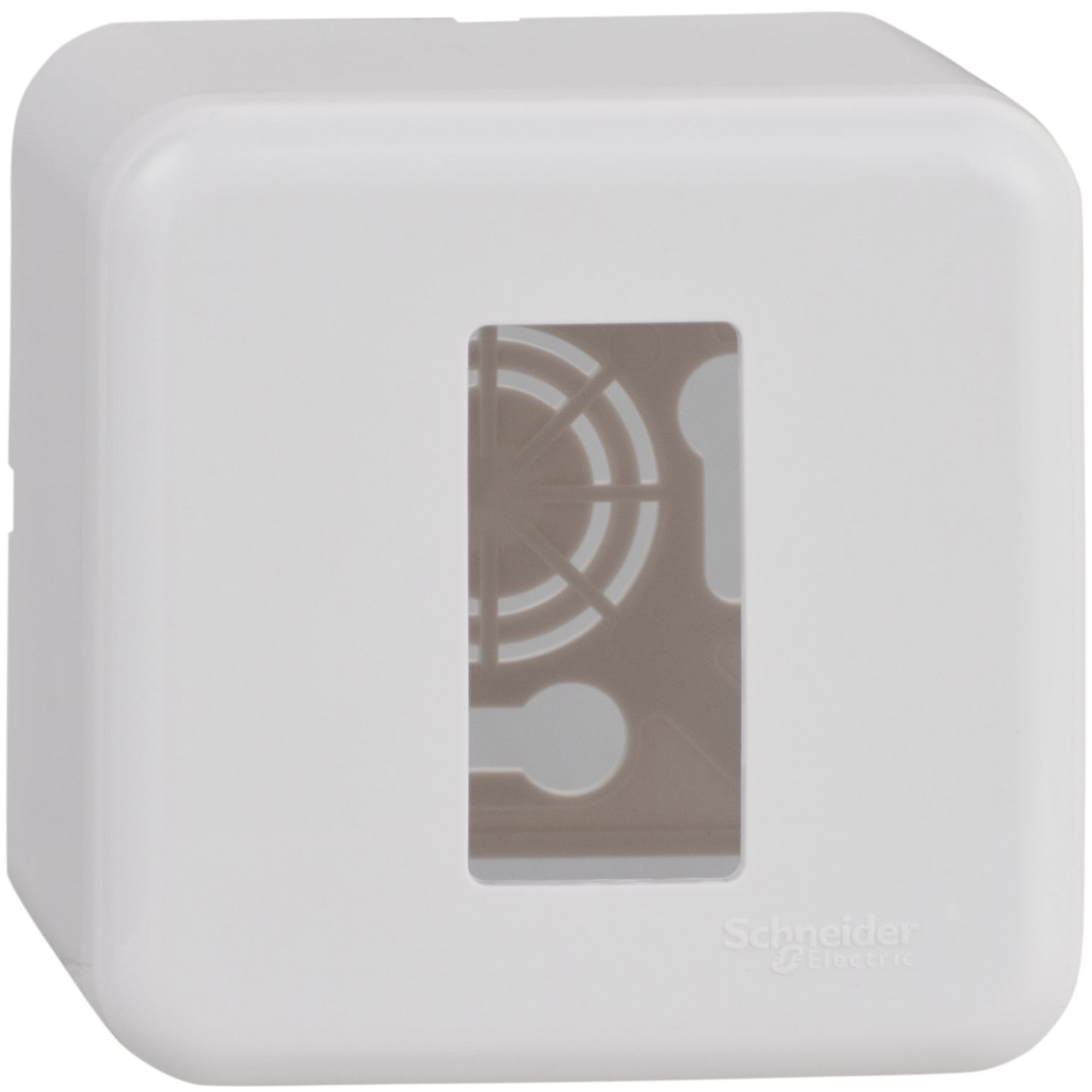 Casquete Vacio 1 Modulo Blanco Genesis MWD66010 — Schneider Electric — Schneider Electric