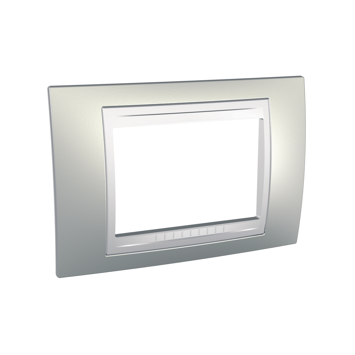 Tapa Plus Tecnopolimero Plata Mate 3P MGU6.103.860 — Schneider Electric — Schneider Electric