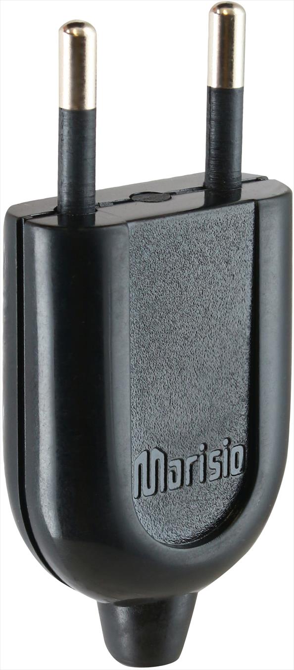 Enchufe Macho Surf con Salida en Linea 10A 2P - Negro MWD015261600 — Schneider Electric — Schneider Electric