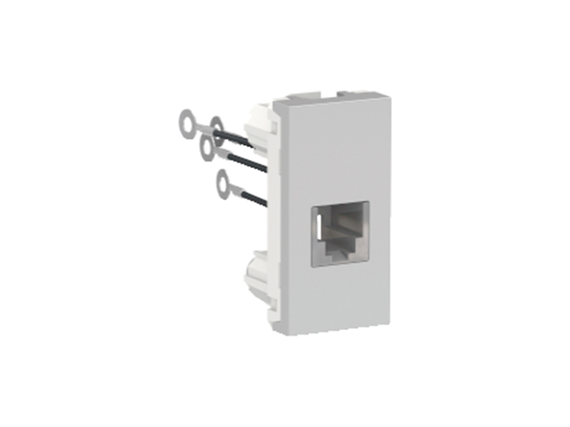 Toma Telefonica RJ11 Orion 1 Modulo, Aluminio S70549174 — Schneider Electric — Schneider Electric