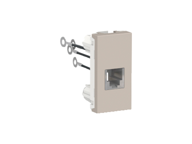 Toma Telefonica RJ11 Orion 1 Modulo, Beige S70549164 — Schneider Electric — Schneider Electric