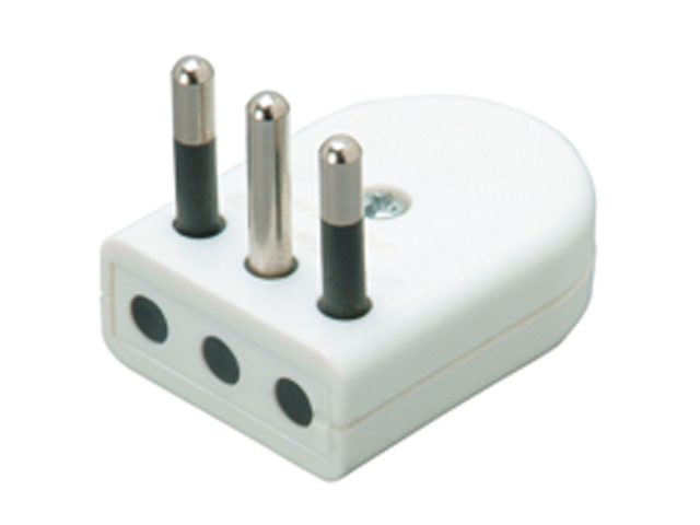 Enchufe Macho Convertible 1A 2p+T Blanco MWD015240101 — Schneider Electric — Schneider Electric