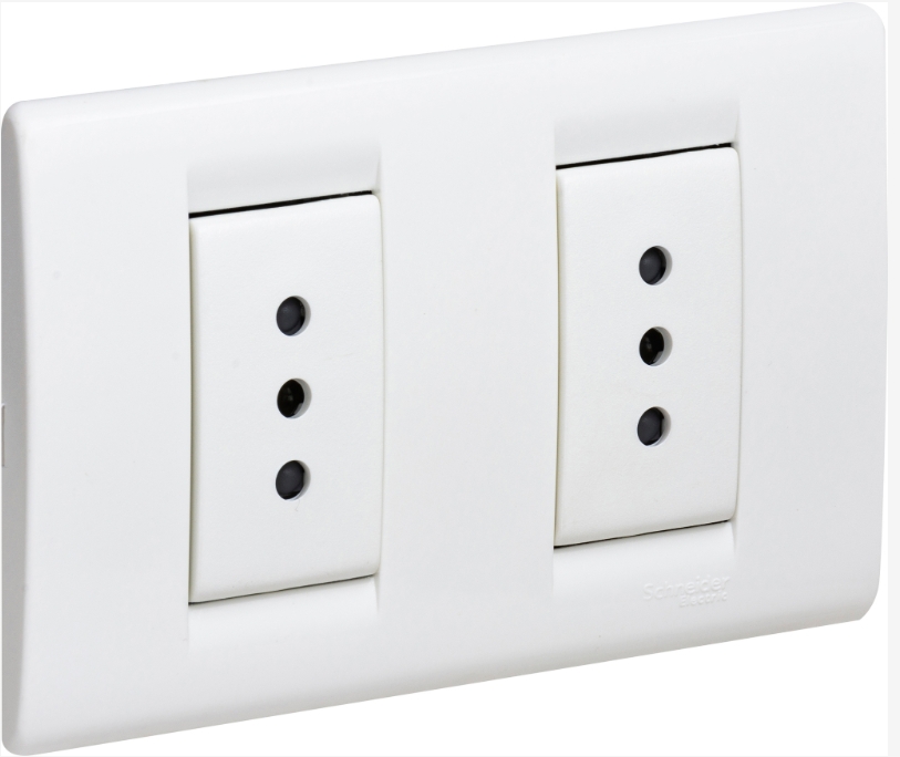 Placa 2 So Ita 10A Clásico Blanco MWD082322717 — Schneider Electric — Schneider Electric