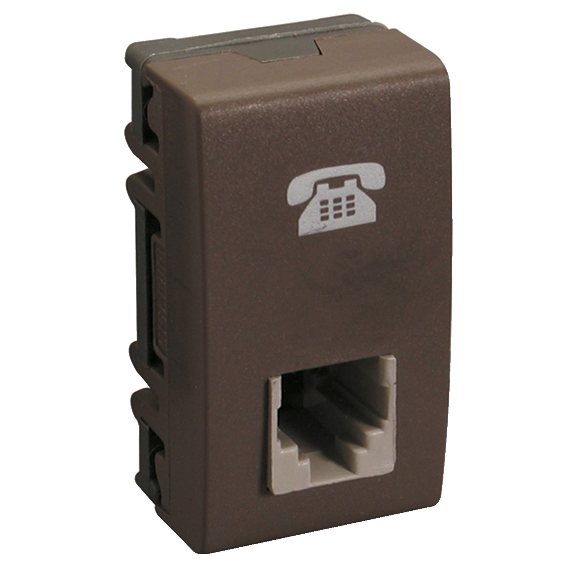Hembra Mod HAB21 Cafe RJ-11 2P 6684 Hb MWD082086684 — Schneider Electric — Schneider Electric